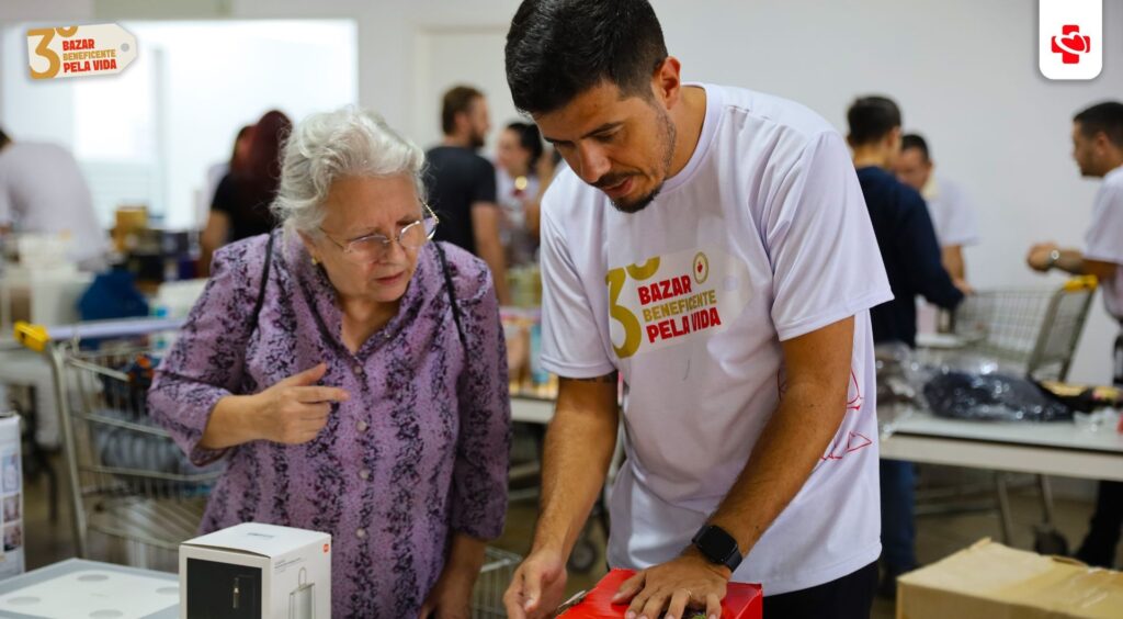 Bazar Beneficente Pela Vida: Sucesso em favor da vida e Santa Casa